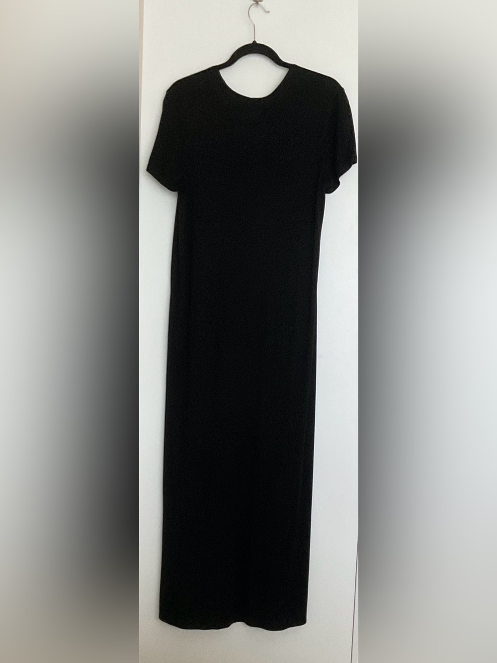 The Row Black Short-Sleeve Maxi Dress - Picture 2 of 4